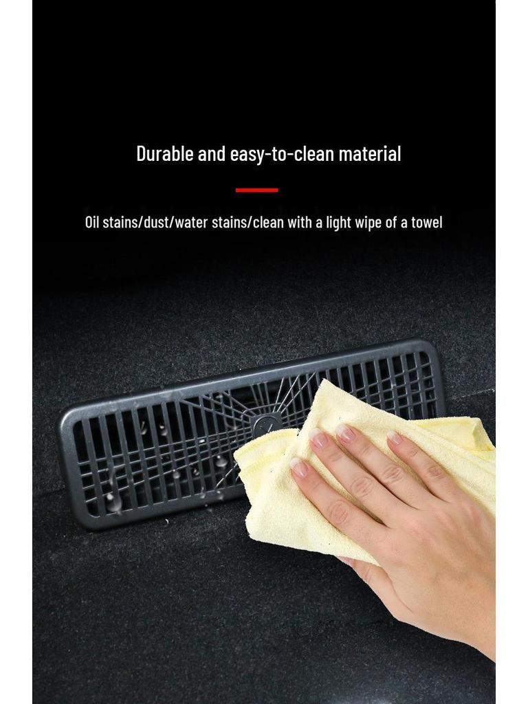 Under-Seat Air Vent Protectors for Model Y – Essential Interior Accessory To Prevent Clogging