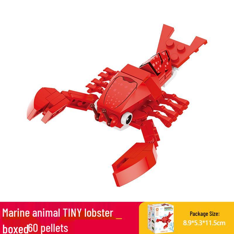 Fangcheng Children's Educational Insect Model Building Set: Butterfly, Scorpion & Centipede Puzzle Toy