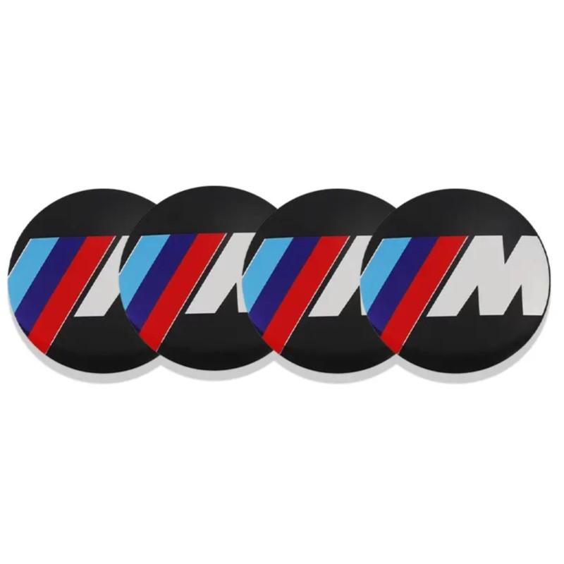AXNX2 4Pcs 56/60/65mm Aluminum Car Wheel Center Hub Caps Sticker For BMW 3 5 6 7 1 Series Z4 X3 X6 E81 E71 E90 E93 F30 F10 E92 E60 E84