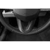 Fit For Cadillac CT5 - Carbon Fiber Steering Wheel Sheet Cover Trim 1PCS