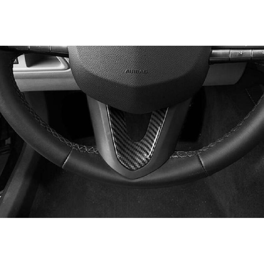 Fit For Cadillac CT5 - Carbon Fiber Steering Wheel Sheet Cover Trim 1PCS
