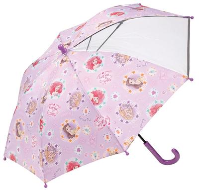 Skater For Years Approximately Elementary School Comes with a Transparent Window To Ensure To Prevent Fingers from Being 8 Disney Children's Umbrella,