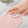3pcs PP Cookie Mold Triangle Flag Shape Cake Decorating Mold Flag Cutting Mold  Cake Toppers