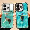 Summer Sea Turtle Cute Soft Phone Case For Xiaomi Poco X7 X8 Pro Max X6 X5 X3 F8 Ultra F7 M8 M7 M5S Redmi 15C 15A 15 14C 13C 12C
