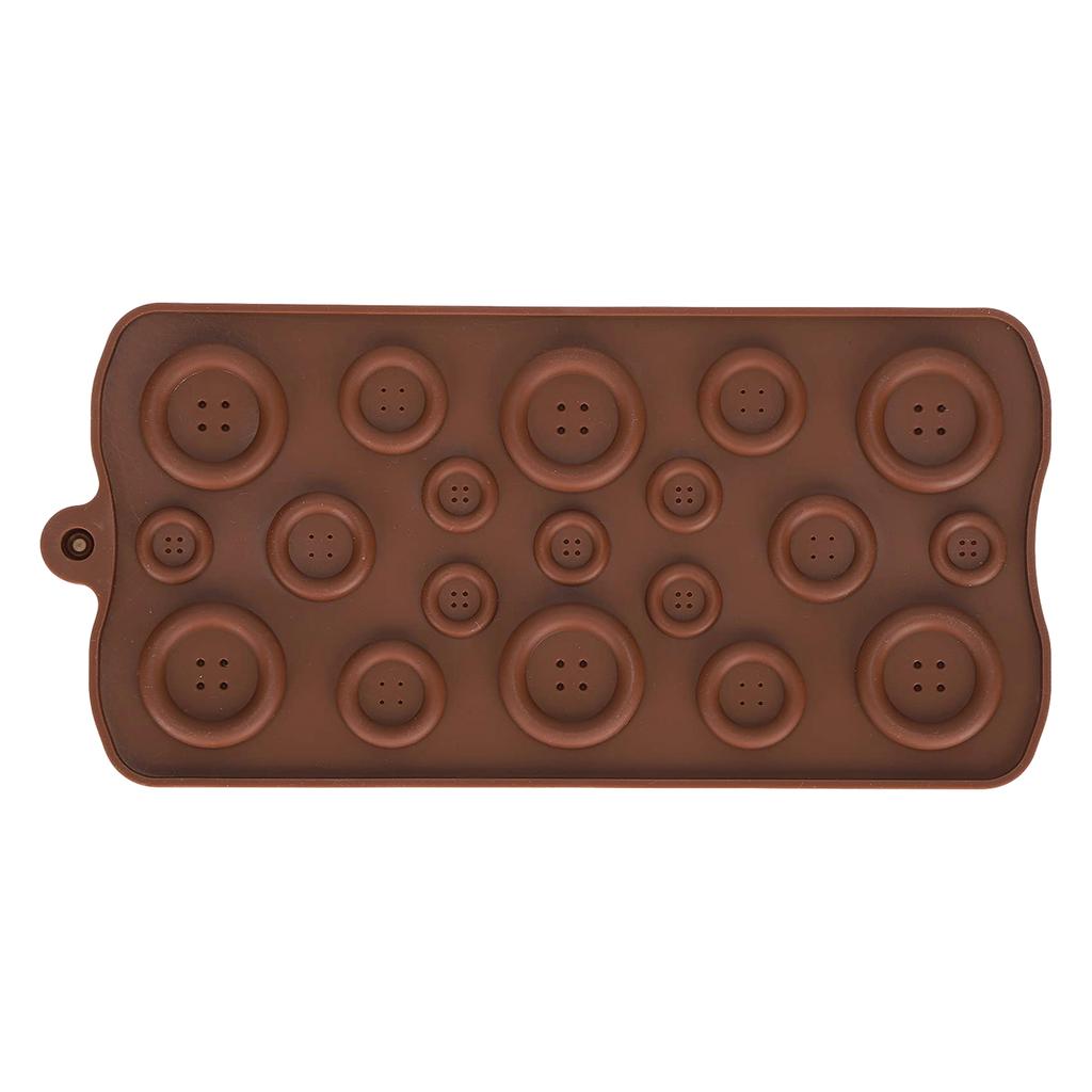 Silicone Button Shape for Fondant Chocolate DIY Baking Decorating Supplies