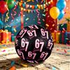 1pc Sixtyseven Stars Size 5 Soccer Ball Professional Match Training Football Indoor &Outdoor Sports Ball Lightweight Durable C65164