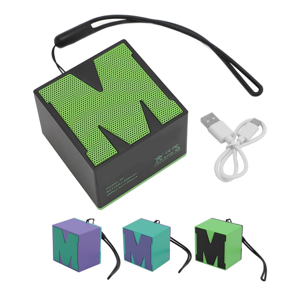 Wireless Miniature Bluetooth 5.4 Speaker IP54 Water Proof 6 Hours Playtime Noise Reduction Lanyard P