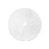 90/120CM Christmas Tree Skirt Round White Faux Fur Xmas Trees Carpet Mat Large Skirts for New Year Party Christmas Decorations