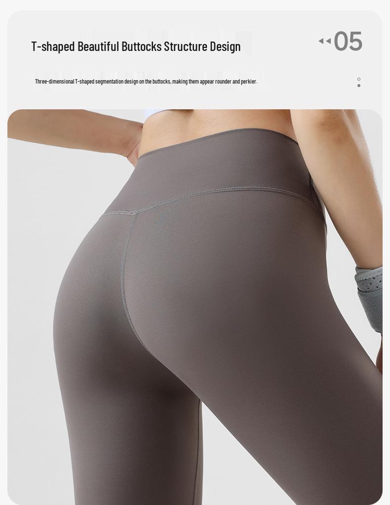 Autumn Yoga Set: Women's High-End Lycra Mesh Two-Piece with No-Show Seams
