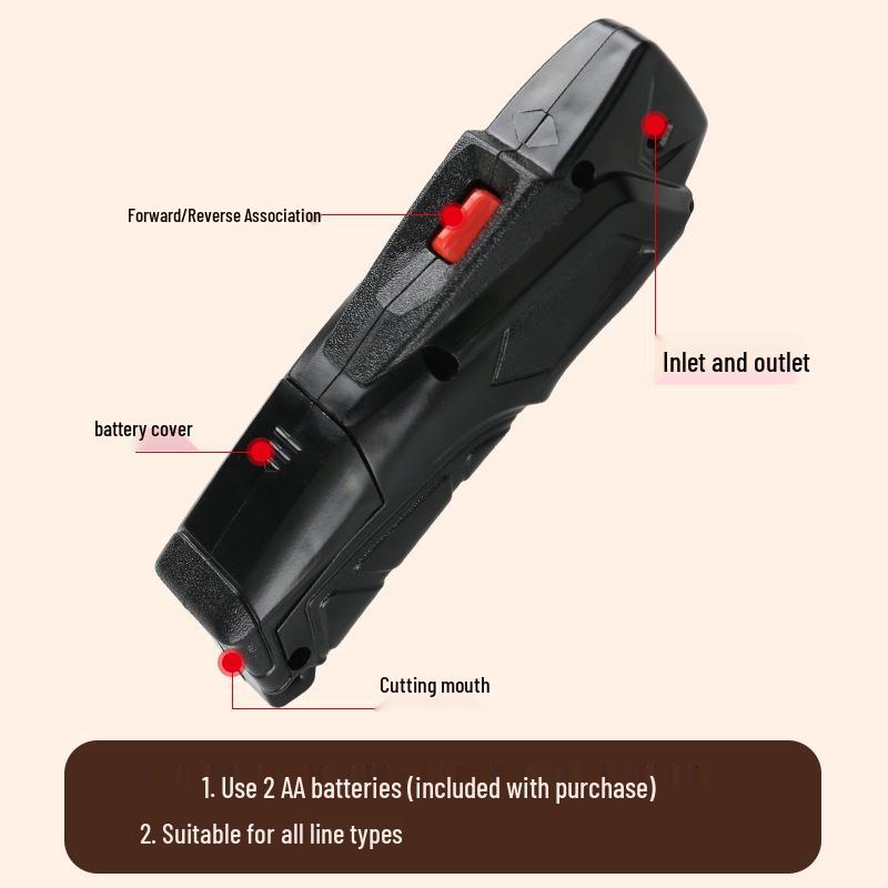 Quick-Retract Wire & Fishing Line Stripper Tool