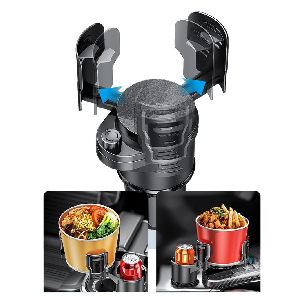 Multifunctional Car Cup Holder Double Drink Holder Convenient & Versatile Drink Organizers for Your Vehicle Durable