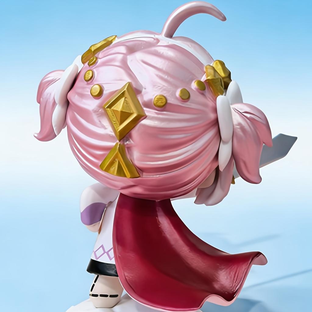 Aemeath Cosplay Game Wuthering Waves Cute Chibi-Style Figurines Desk Ornaments Statue Role Play Props Accessories Unisex