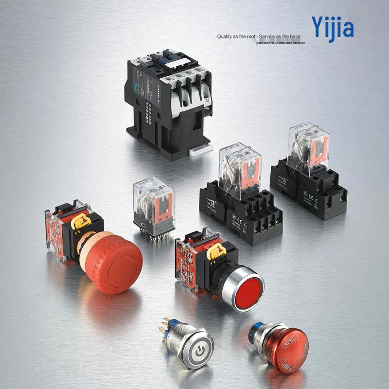 Yijia AD16-22DS Power Indicator Light for Equipment - 12V/24V/110V/220V/380V, 22mm