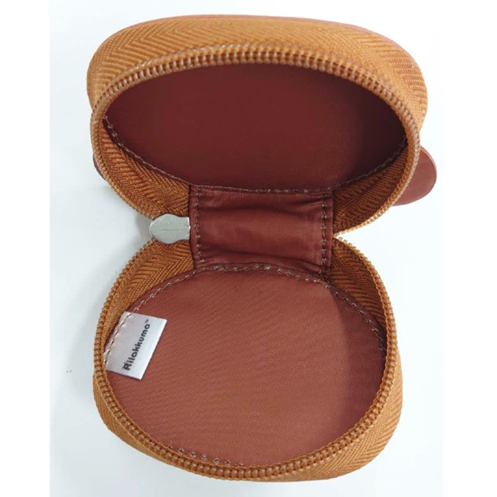 Ushikubo Kogeisha Rilakkuma Coin Case Keychain Chairoikoguma RK-020