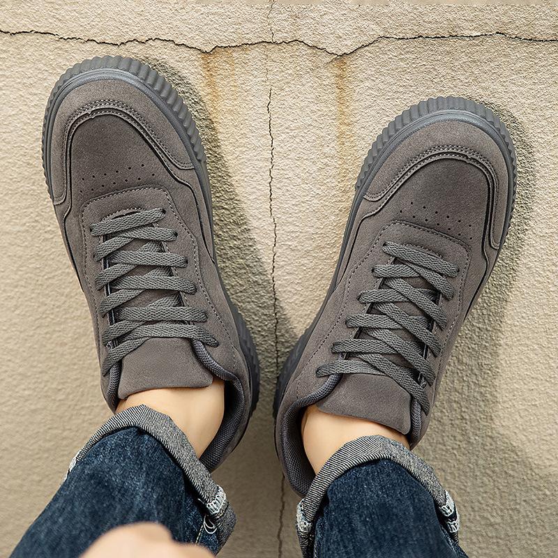 Shoes Men's Shoes Autumn New Platform-soled Couple Shoes Breathable Soft-soled Skateboard Shoes Casual Shoes Versatile Sports Shoes