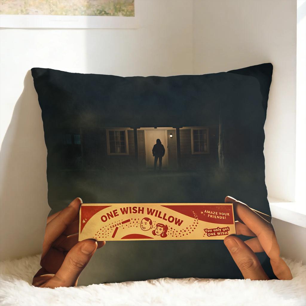 O-Obsession Movie Pillow Cover Kawaii Pillow Case For Sofa Couch Bed Living Room Comfy Cushion Cover Gift
