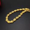 24K Gold Clover Bracelet for Women - Dainty Four-Leaf Design, High-Purity Gold, Lucky & Delicate
