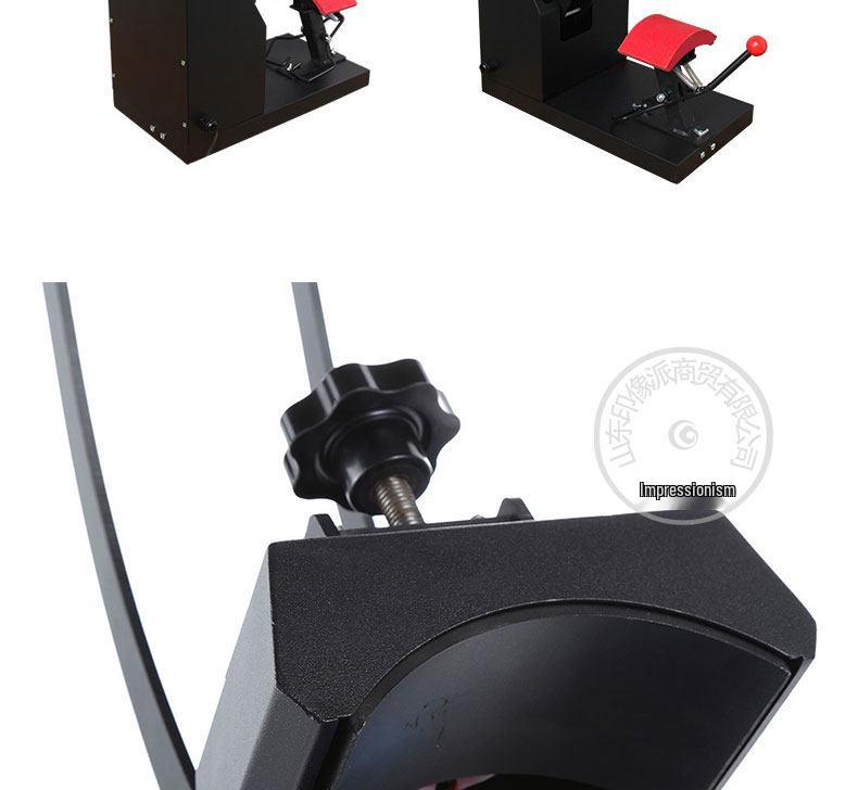 Compact Heat Press Machine for Custom Hat Printing - DIY Personalized Heat Transfer Equipment