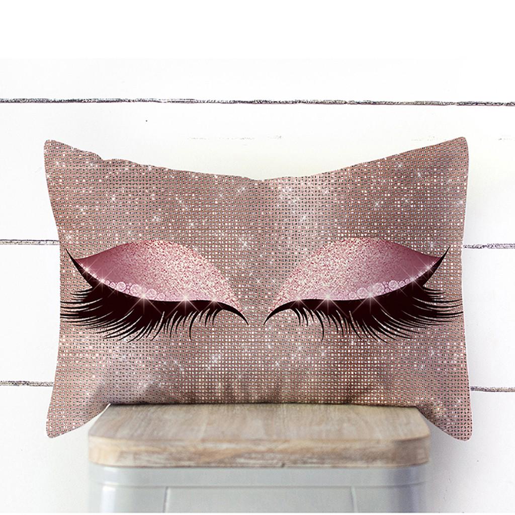 Ramidos Eyelash Out Soft Velvet Putetrekk 30x50cm Cases Cases