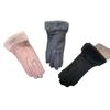 Women's Suede Touchscreen Gloves: Warm, Exclusive for Outdoor Cycling & Driving