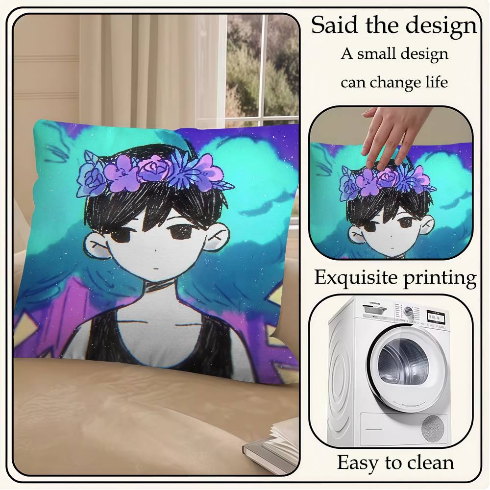 Game Aubrey Omori Pillow Cover For Bedroom Room And Living Room Sofa Decorative Cushion Cover