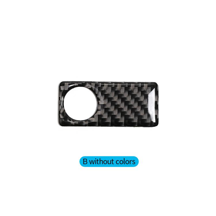 Für Mercedes Benz W205 C180 C200 C300 Kohlefaser Beifahrer Handschuhfach Schalter Panel Verkleidung Aufkleber Auto Tuning Innenraum Zubehör