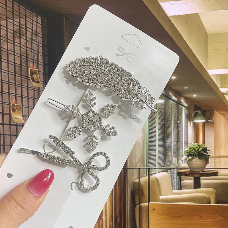 Pearl Hair Clip For Women Korean Hairpins Girl Geometric Crystal Hair Barrettes Fashion New Hairgrip Headwear Hair Accessories