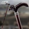 Brown Wood Eagle Wooden Fashion Stick Decorative Vampire Cospaly Party Wood Walking Cane Halloween Mace Wand Crosier 91cm