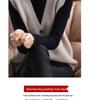 2023 Fashionable Versatile Knit Sleeveless Cardigan Vest for Women - Autumn/Winter Sweater