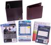 Franklin Planner Starter Kit, 2025, 2 Pages Per Day, 12-Month Edition, January Start, Pocket Size, Burgundy, 86339