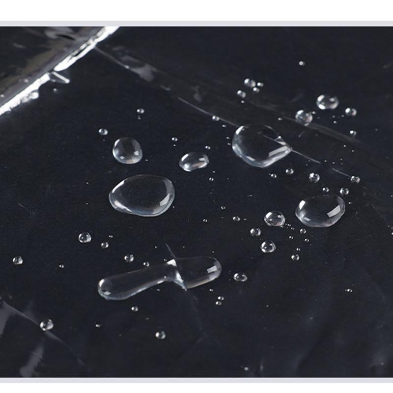 Thicken Transparent Plastic Clothing Dust Covers Hanging Suit Coat Dust Bags Reusable Wardrobe Storage Moisture-proof Bag Clothing Protective Cover