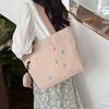 Women's Bag Large-capacity Canvas Bag New Shoulder Bag Fashionable Sweet Mother and Child Bag Tote Bag