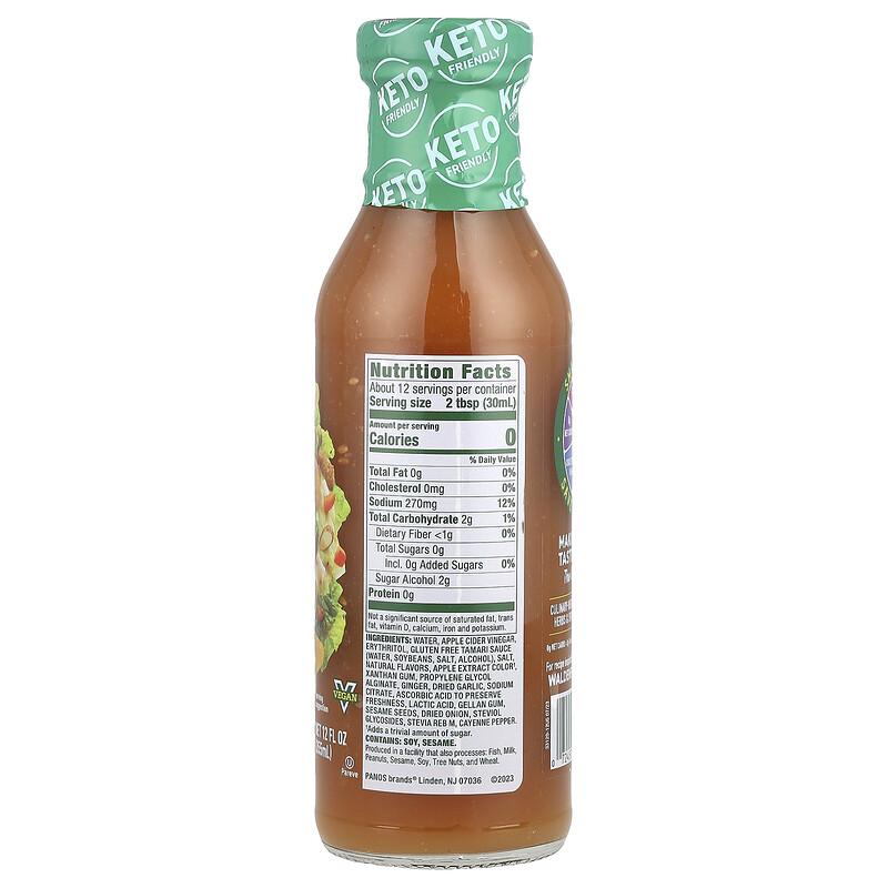 Sesame Ginger Dressing, 12 Fl Oz (355 Ml)