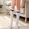 Women's Japanese Academy Style Striped Cotton Knee-High Socks