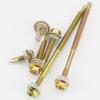 HAISIDIKE HK-12 Color Zinc Hex Head Self-Drilling Screws