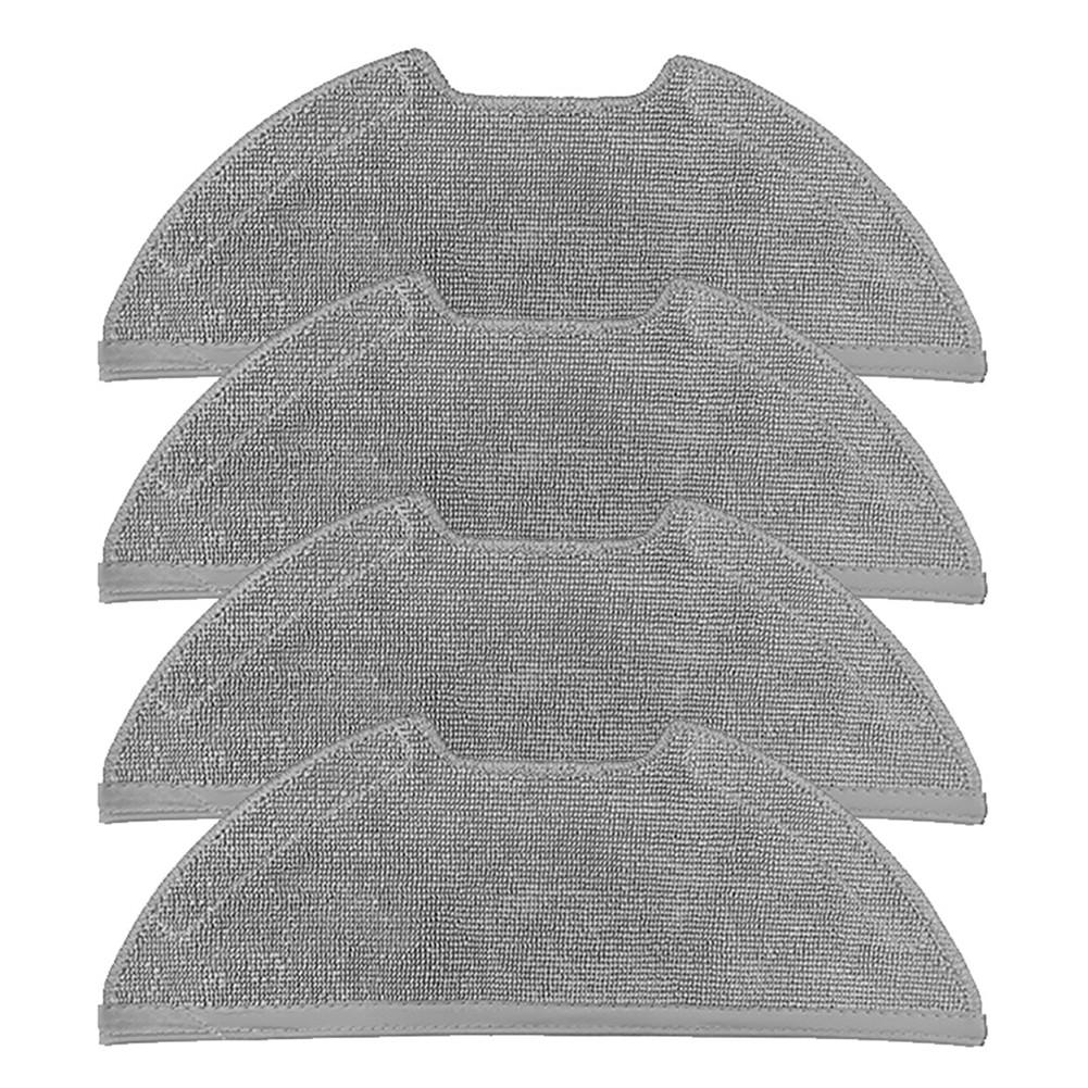 Easy Installation Mop Cloth Robot Vacuum Cleaner Efficient Mopping 4 PACK