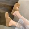 Platform slippers women's outerwear 2025 spring and autumn new retro versatile casual one-pedal bag towing Muller shoes