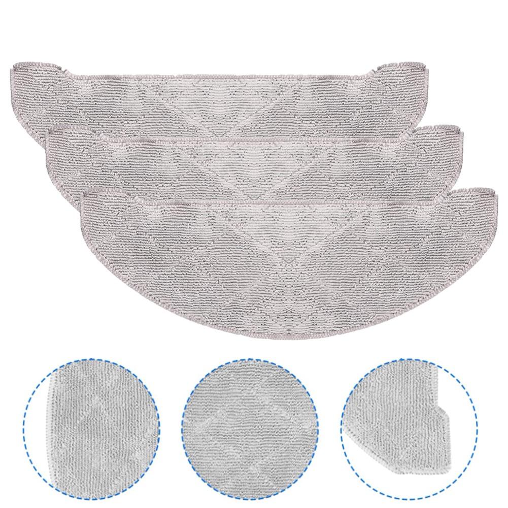 3pcs Mop Cloth for Airrobo T10+ Robot Vacuum Cleaner Replace Washable Mop Rag