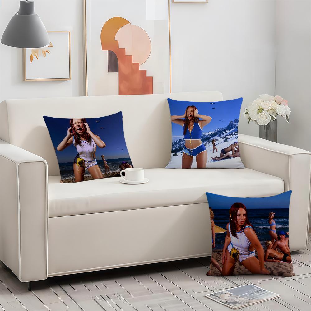 Singer RRose Gray Louder Please Birthday Anniversary Gifts Double Sided Printed Zipper Cushion Cover Soft Skin Bedding