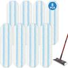 8 Pack Mop Pads Replacements Compatible with O Cedar/Vileda H2prO Flat Mop System Microfiber Mop Refills for O cedar/Vileda H2pro Flat