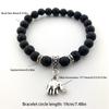 Lucky Natural Stone Beaded Bracelet Fashion Cute Elephant Unisex Bracelet Jewelry Bracelet