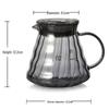 V60 Hand-Brewed Coffee Filter Set: Conical Drip Cup & Sharing Pot