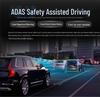 12" Android 8.1 Rearview Mirror Dash Cam with Dual Lens & 4G RAM AR Navigation.