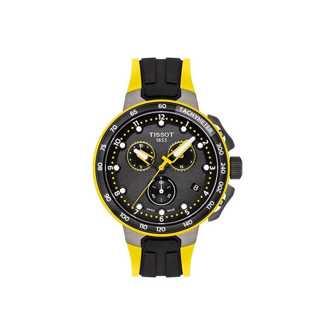 TISSOT Race Collection Quartz Movement Watch Men s Watches Watch 43mm Black Dial Stainless Steel Case T111.417.37.057.00 Black Dial