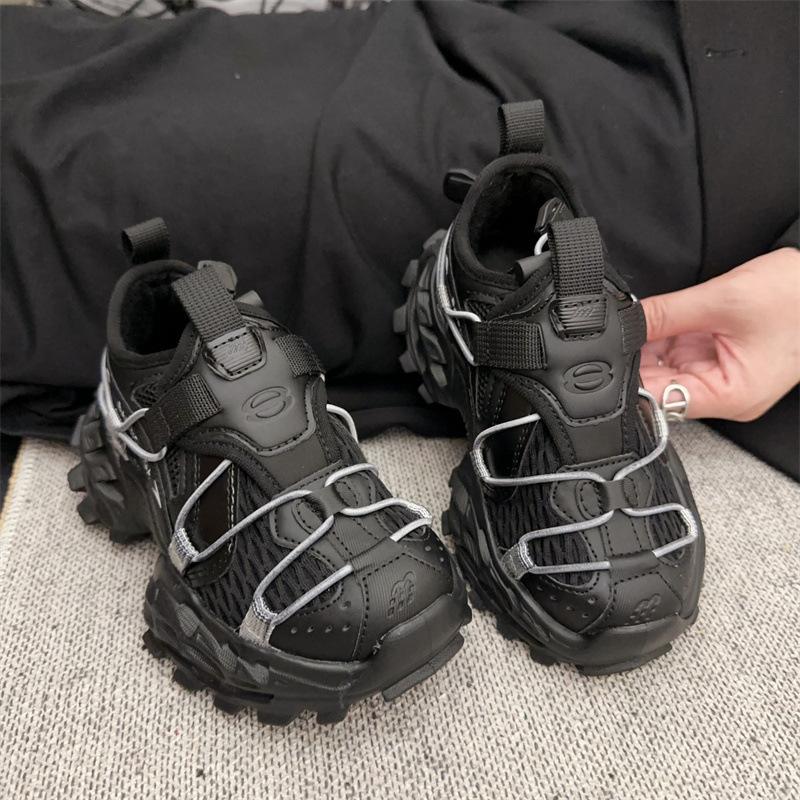 Girls' Sneakers 2025 Spring New Children's Hiking Shoes Boys' Fashion Non-slip Casual Running Shoes Trend Classmates