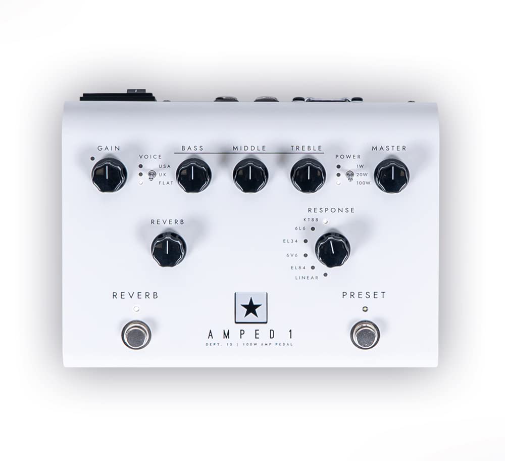 

10 AMPED1 100 Вт Гітарний підсилювач, педаль Blackstar Blackstar/Dept. чорний