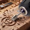 Small Rotating File Grinding Head Set Wood Drill Bit Rust-proof Rotary File Cutter Woodworking Steel Carving Knife Cutter Tools