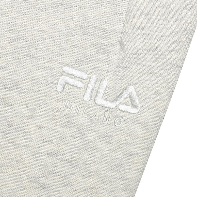 New FILA Knitted Sweatpants Men's Light Khaki Heather Gray F11M445605FLK