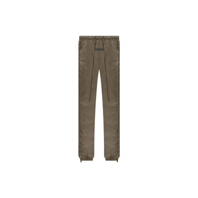 Essentials Herbst/Winter 2022 Trainingshose mit gedruckten Icons und Bündchen an den Knöcheln Unisex Unterteile Holzbraun FOG-FW22-657