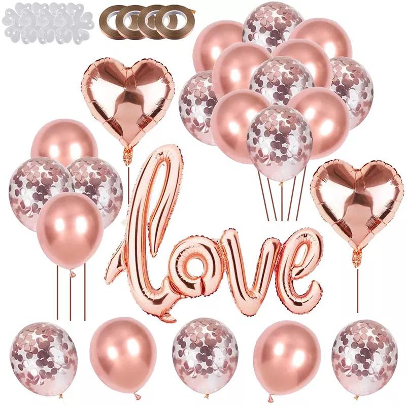 Macarons rainbow Color Birthday Latex Balloon Chain Set rainbow Balloon Arch Party Decoration Balloon Arch Set